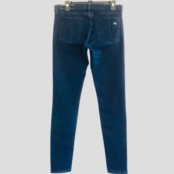 Rag & Bone Legging Jean 28 Mid Rise in Midnight Blue - Picture 6 of 16